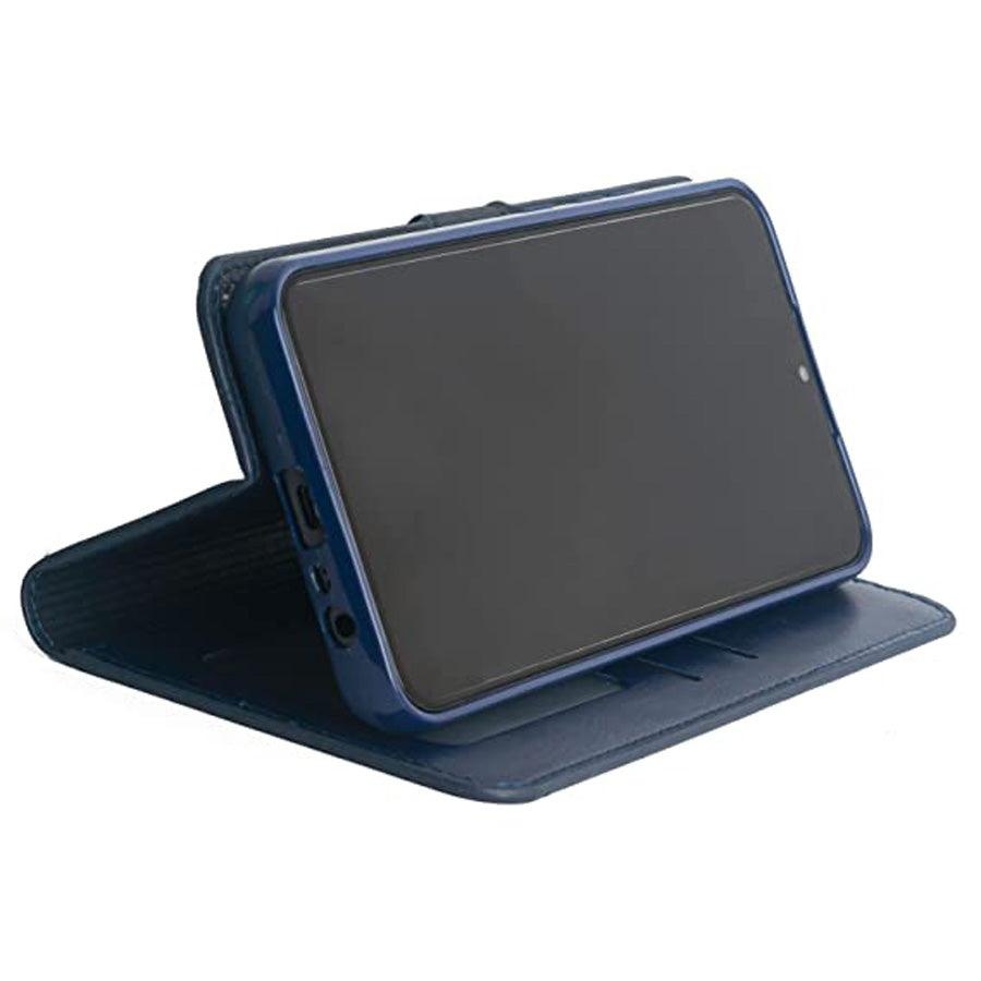 U-CASE Magnetic Flip Cover for Redmi 9 Power / Xiaomi Poco M3 Vegan Foldable Stand & Pocket Magnetic Closure - Aibex